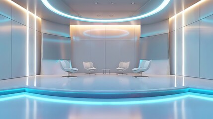 office video conferencing virtual studio background ideal internet calls webinars online meetings 3d rendering vr backdrop th simply gives professional look your internet calls.