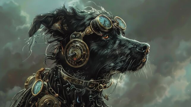 Steampunk Stabyhoun
