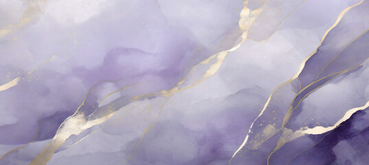 Subtle Lavender Marble Hues background. Generative AI.	
