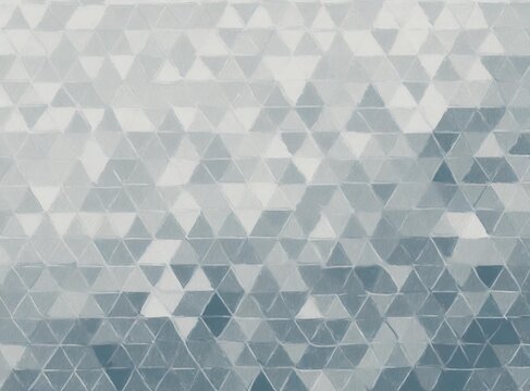 Geometric background light blue triangular pattern