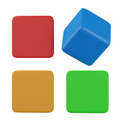 3d render   Menu  illustration