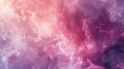 ethereal pink mist swirling in a void creating abstract patterns and a dreamy atmosphere