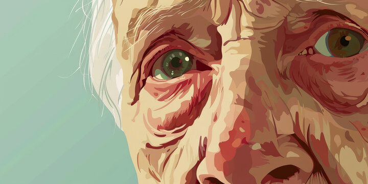 Elder abuse. Various seniors in trouble helplessness. Innocent. Older scared and hurt.