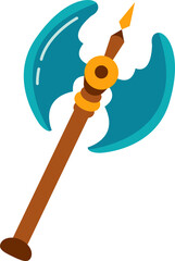Axe. Viking weapon. 