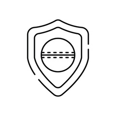 Shield vector icon