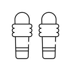 Shin Guard vector icon