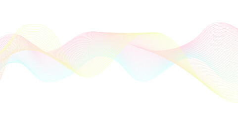 Abstract vector background with  wavy lines
