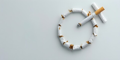 No Smoking Day promotes awareness of the harmful effects of smoking. Concept Health Awareness, Smoking Prevention, Better Lifestyle, Public Health, Anti-Smoking Campaigns