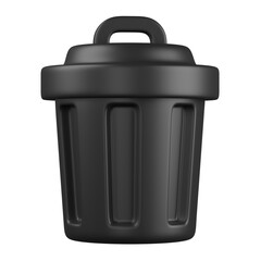 3d render  Trash  illustration