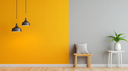 ''bedroom renovation, new paint on the walls, stylish light fixtures being installed, modern furniture pieces waiting, bright and cozy'' 