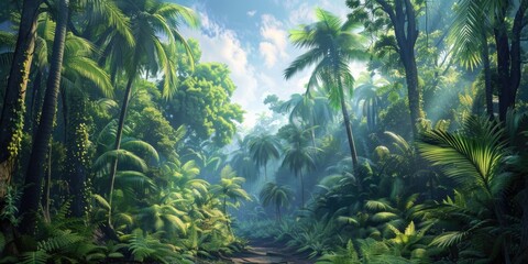 Tropical forests in the Jurassic period
