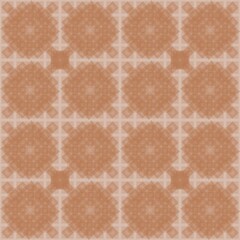 Graphic seamless brown color art pattern