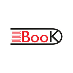 E book logo design for a online book shop business.