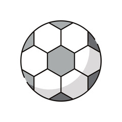 Soccer ball vector icon