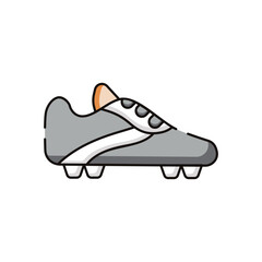 Soccer boots vector icon