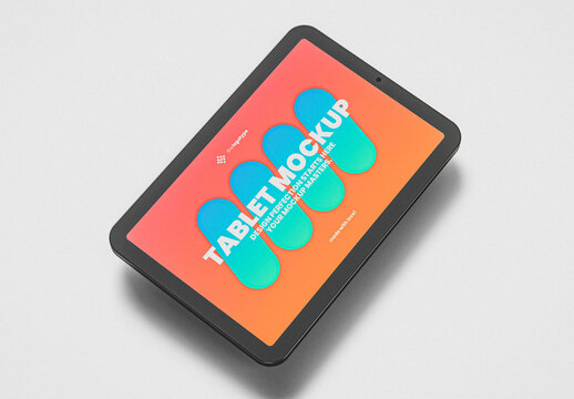 Floating Tablet Mockup