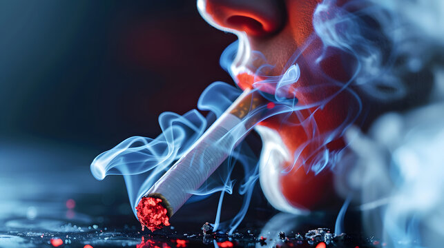 an image to be used with a blog post about the potential interaction of alpha GPC and enhanced effects of nicotine