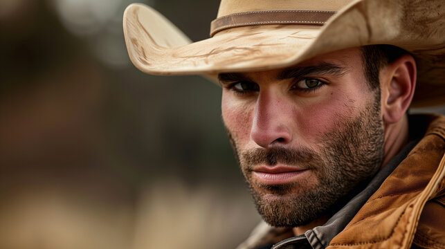Portrait of a cowboy