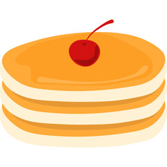 Pancake Illustration