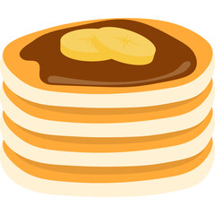 Pancake Illustration