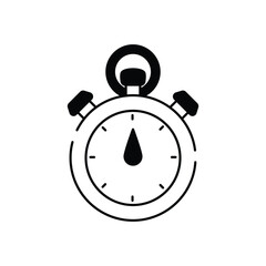 Stopwatch vector icon