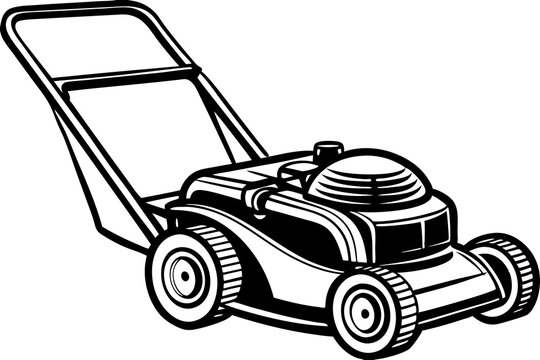 recommend clip art: Modern handle grasscutter scythe device