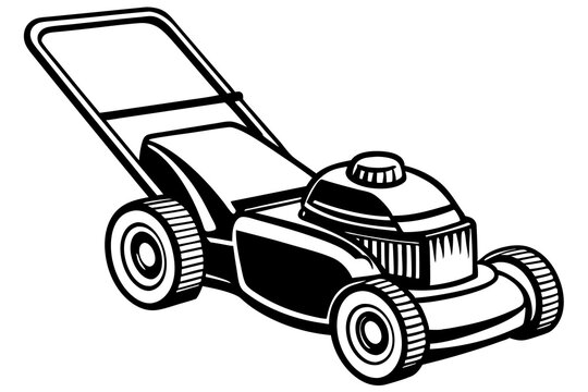 recommend clip art: Modern handle grasscutter scythe device