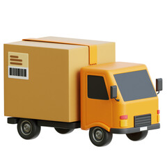 Delivery Truck 3d Illustration