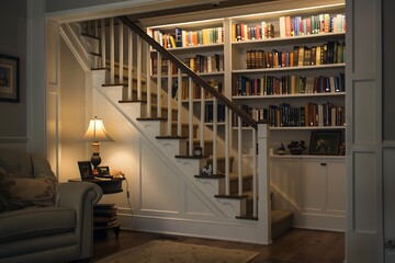 Obraz premium books in a church