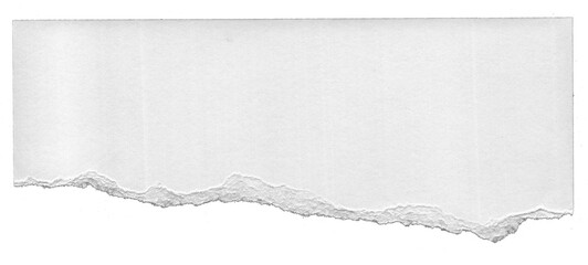 Fototapeta premium Stylish Ripped Torn Transparent Paper Edge Texture Background