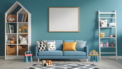 Modern luxury interior designs. Empty painted wall for mockup.Accent furniture and a blank background.Interior trend 2024 year Modern luxury apricot room interior home designs. Mockup wall, Mockups