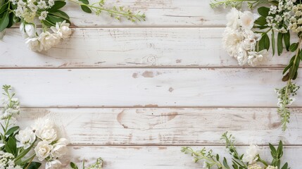 A white background with flowers on it. The flowers are arranged in a way that they are not overlapping each other