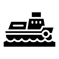 icon ship glyph