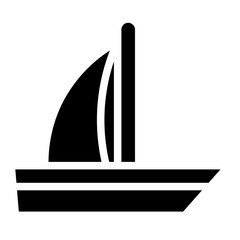 icon ship glyph