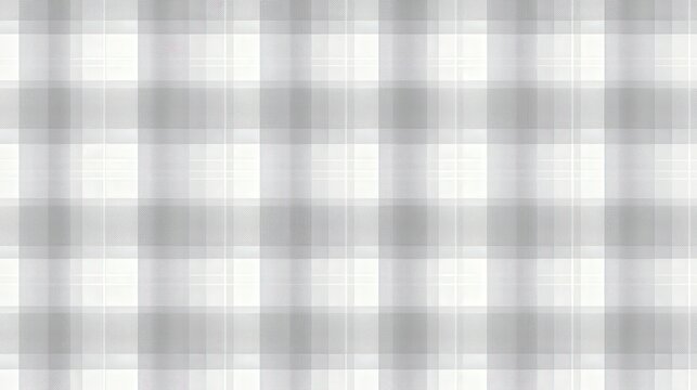 White and Grey Plaid Pattern