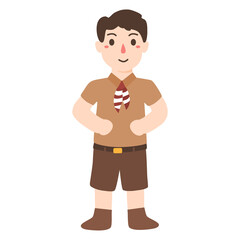 Happy Indonesian Scouts Aka Indonesian Boy Scouts