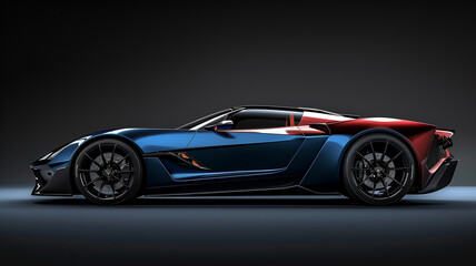 Future Concept Automotive Scene