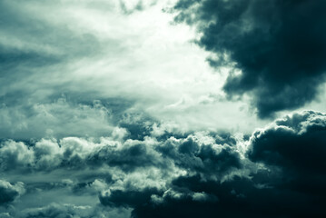Obraz premium Storm Clouds Background