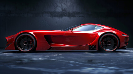 Future Concept Automotive Scene