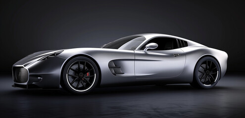 Obraz premium Future Concept Automotive Scene