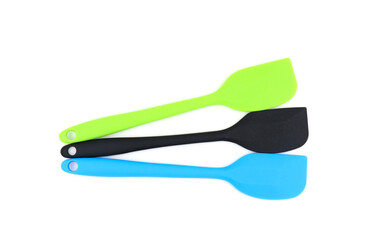 A baking spatula on a white background. kitchenware.