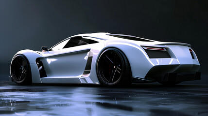 Future Concept Automotive Scene