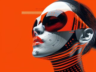 Cybernetic Art and Futuristic Aesthetics