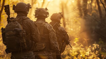 Fototapeta premium The collection of antibodies was not just a mission, but a testament to the special operations unit's unwavering commitment to protecting the innocent and defeating the forces of darkness.