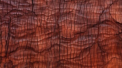 Fototapeta premium Closeup of Cracked Red Bark