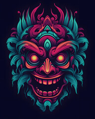 Menpo Mask lurked in the shadows