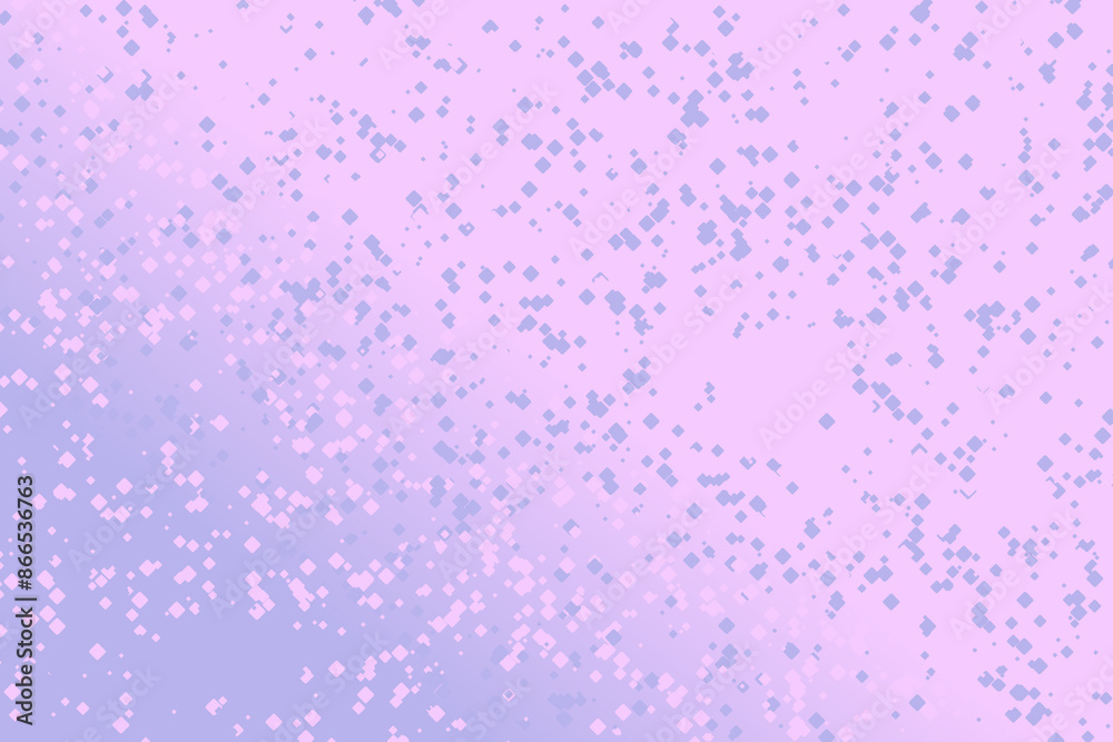 Aufkleber Gradient square particle  background - abstract vector graphic design with squares