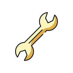 Mechanic Wrench vector icon