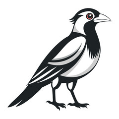 Flat Vector Illustration Silhouette Beautiful Birds collection | Bird Icon symbol Silhouette vector illustration isolated on a white background