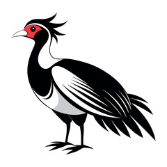 Flat Vector Illustration Silhouette Beautiful Birds collection | Bird Icon symbol Silhouette vector illustration isolated on a white background